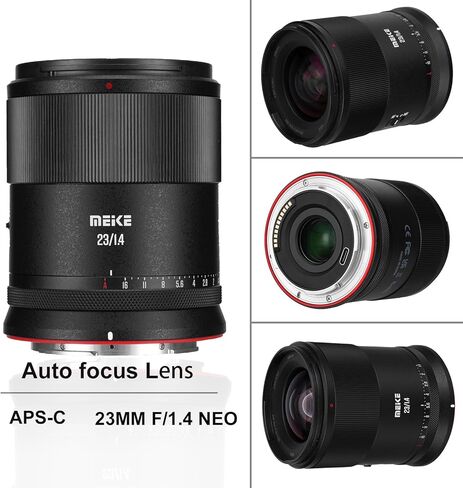 Meike 23mm F1.4 زاوية واسعة للغاية APS-C إطار STM عدسات تركيز تلقائي ثابتة عدسات صورة رئيسية لكاميرات Nikon Z Mount بدون مرآة Z30 Z50 Z fc وZ5 Z6 Z7 Z9 Z6II Z6III Z7II تحت وضع APS-C in Saudi Arabia