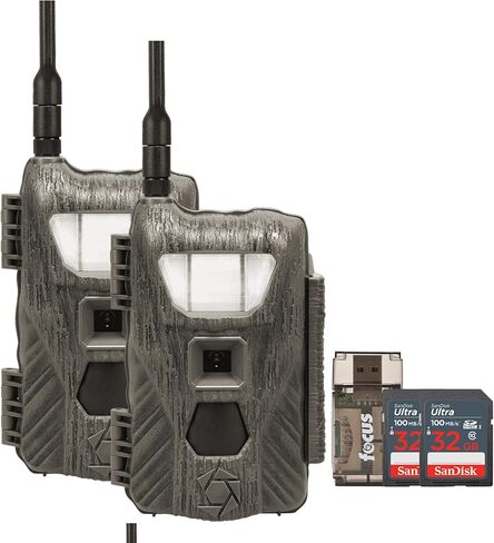 كاميرا Stealth Cam Flashback بدقة 40 ميجابكسل وفلاش أبيض وكاميرا خلوية مكونة من قطعتين مع بطاقتي ذاكرة سعة 32 جيجابايت وقارئ بطاقات (5 عناصر) in Saudi Arabia