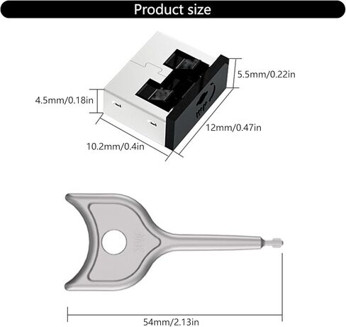 Keyless USB Port Block Anti Data Security Device for Laptop Desktop PC Metal Durability Construction Omputer USB Port Security Metal in Kuwait