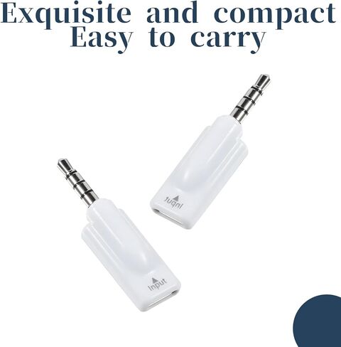 2PCS Headphone Jack Adapter, TypeC Female to 3.5mm Male Audio Cable Adapter Analog Cable Converter USB C to Aux Audio Dongle Compatible with MP3 CD Players Laptops Tablets Smartphone Earbuds in Kuwait
