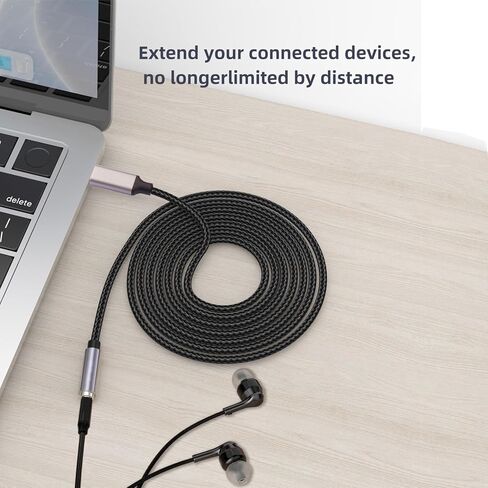 2 Pack 1M USB C to Headphone Jack Adapter,USB-c to 3.5mm Headphone Jack Adapter Cable,Compatible with Phone 17 Pro Max/16/15,Samsung Galaxy S25 Ultra/S24/S23,Pixel,iPad Pro in Saudi Arabia