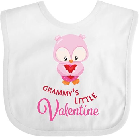 inktastic Grammy's Little Valentine Baby Bib in Kuwait
