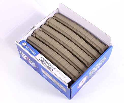 G&G GR16 120-ROUND MID-Cap 6mm Airsoft AEG Magazine (أسمر، 5 قطع) in Kuwait