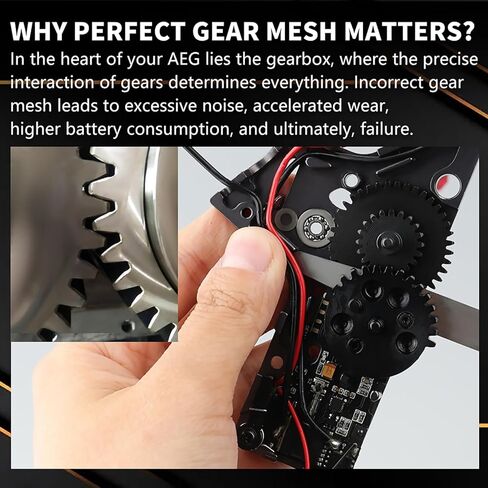 High-Precision Feeler Gauge Set for AEG Piston，Airsoft Spiral Gear Set (0.1-1 mm) in Kuwait