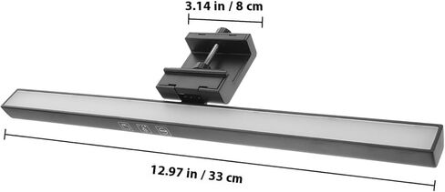 Zerodeko شريط إضاءة شاشة USB مع فلتر ضوء أزرق خافت، مصباح شاشة يمكن التحكم فيه باللمس لحماية العين، مصباح قراءة USB للاستخدام المكتبي والكمبيوتر المنزلي in Kuwait