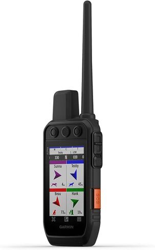 حزمة نظام تتبع الكلاب Garmin Alpha 300i (GPS فقط) GPS - جهاز تتبع متعدد الكلاب GPS وجهاز تدريب عن بعد - يتضمن شاحن PlayBetter المحمول وحبل ربط GPS in Kuwait