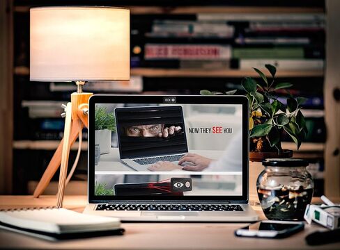2 Pack - Premium Aluminum Laptop Webcam Cover Slide for Your Privacy - MacBook Pro- iPad - Laptop - Tablet - HP - Phone - 0.07 inch Thin Surface - Long Lasting 3M Sticker - Lens Protector (Black) in Saudi Arabia