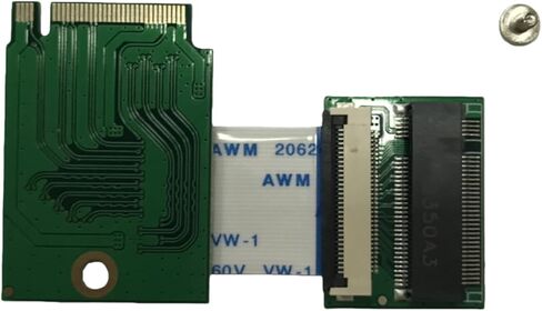 for M.2 NVMe PCIe 3.0 SSD Extension Board Adapter FPC Cable,Desktop Laptop Motherboard 2230 to 2230 2242 2260 2280 22110 SSD Size Converter Adapter Plate,PCIe 3.0 Expandable high Capacity Memory Card in Saudi Arabia