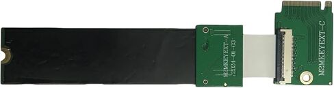 for M.2 NVMe PCIe 3.0 SSD Extension Board Adapter FPC Cable,Desktop Laptop Motherboard 2230 to 2230 2242 2260 2280 22110 SSD Size Converter Adapter Plate,PCIe 3.0 Expandable high Capacity Memory Card in Saudi Arabia