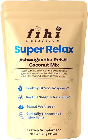 Super Happy – Mood & Emotional Wellness | Clinically Studied Saffron Superfood Latte Powder | Clean, Effective, Made in California in Saudi Arabia