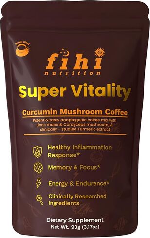 Super Happy – Mood & Emotional Wellness | Clinically Studied Saffron Superfood Latte Powder | Clean, Effective, Made in California in Saudi Arabia