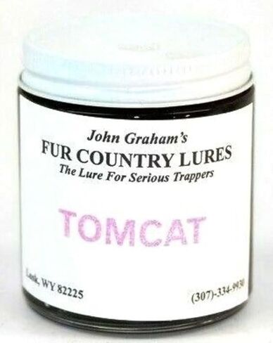 Tomcat - طُعم John Grahams Fur Country Lures - جرة 4 أونصة من لوازم صيد البوبكات in Kuwait