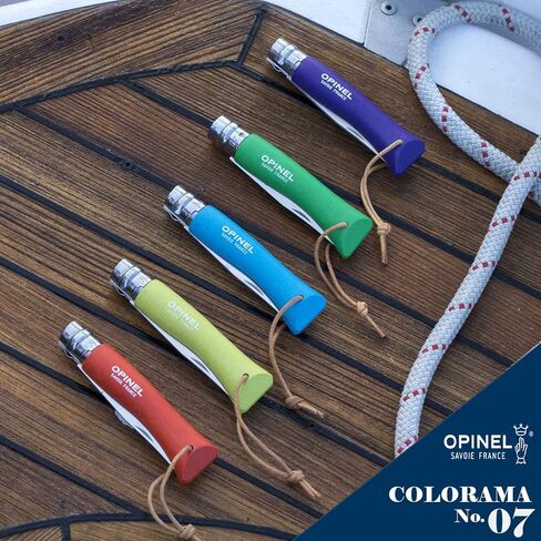 OPINEL No.7 Colorama - سكين جيب قابل للطي مصنوع من الفولاذ المقاوم للصدأ للاستخدام اليومي in Kuwait