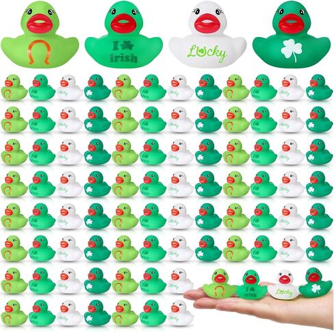 Jenaai 100 جهاز كمبيوتر شخصى عيد الحب ألعاب الحمام البط متنوعة الوردي الأحمر الأبيض لعبة البط المطاطية الصغيرة السائبة الصغيرة البطة لعيد الحب الفصول الدراسية تبادل الهدايا الطرف تفضل in Kuwait