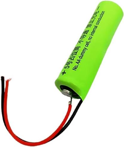 14500 LR6 AA Dummy Fake Battery Eliminator with Input Cable Setup Shell Placeholder Cylinder Conductor Virtual 0V Cells for Fan LED Light Toy in Saudi Arabia