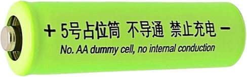 14500 LR6 AA Dummy Fake Battery Eliminator with Input Cable Setup Shell Placeholder Cylinder Conductor Virtual 0V Cells for Fan LED Light Toy in Saudi Arabia