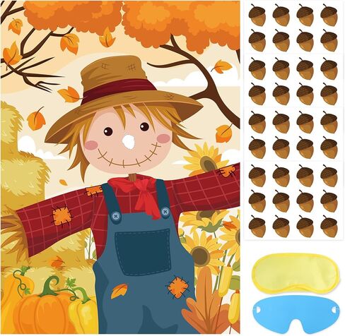 Hooqict Christmas Games Pin The Nose on The Gnome Christmas Holiday Party Games for Kids Family Xmas Party Activities Supplies, Large Pin The Christmas Game Poster with 32 Nose Stickers in Saudi Arabia