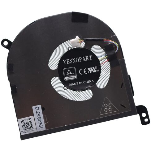 مروحة تبريد رسومات GPU MC4KC 0MC4KC بديلة لـ Dell XPS 15 9520 9530 Precision 5570 مع RTX 3050 in Saudi Arabia
