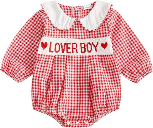 DuAnyozu Baby Boy Clothes Newborn Bubble Romper Mama Boy Smocked Bodysuit Summer One Piece Outfit Mother's Day Baby Onesie in Saudi Arabia