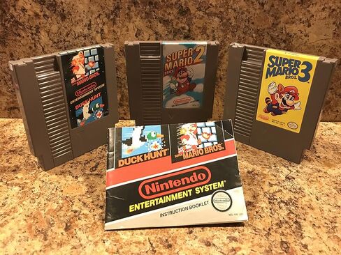 حزمة Super Mario Bros/Duck Hunt وSuper Mario 2 وSuper Mario 3 NES (متجددة) in Kuwait