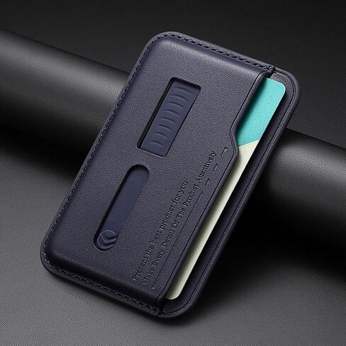 Magnetic Wallet,Wallet with 1 Card Slots, Card Holder forMobile phone with magnetic attachment, Fit 3 Cards in Saudi Arabia