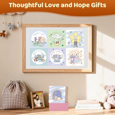 NICU Milestone Cards NICU Baby Essentials Gifts Card NICU Mom Must Haves Micro Preemie Celebrate for Coming Home Milestones Gifts Set（54PCS) in Saudi Arabia