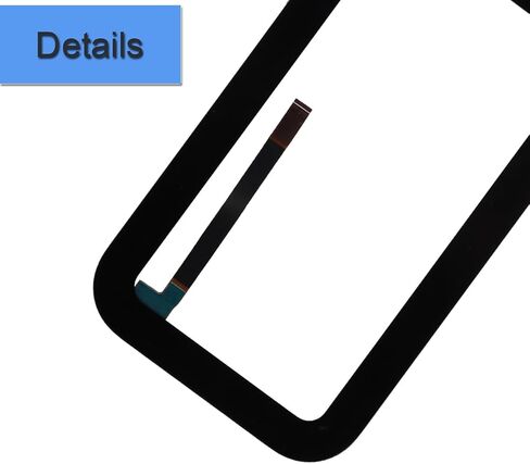 زجاج أمامي (بدون شاشة LCD) متوافق مع جهاز Echo Show 5 (الجيل الثالث) H97N6S TP Touch مقاس 5.5 بوصة مع الأدوات in Kuwait