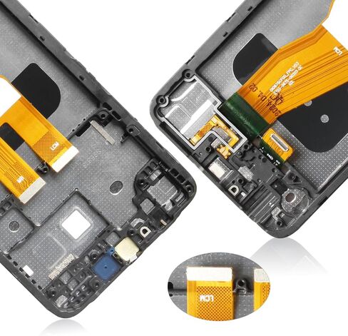شاشة عرض LCD أصلية A05 A055F/A055M OEM + إطار أسود لهاتف Samsung Galaxy A05 A055F/M 6.7 بوصة شاشة LCD بديلة تعمل باللمس مجموعة محول رقمي in Saudi Arabia