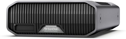 SanDisk Professional 26TB G-Drive Project - External HDD, Thunderbolt 3, USB (10Gbps), 7200RPM Ultrastar Hard Drive, Up to 260MB/s Read - SDPHG1H-026T-NBAAD in Kuwait