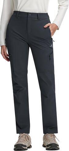 Pioneer Camp Women's Hiking Pants, Breathable Quick Dry Softshell Pants Water Repellent Stretch Cargo Work Pants Outdoor in Saudi Arabia