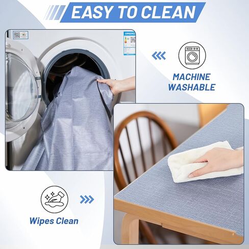 Drydiet 55x70 Inch Extra Large Craft Mat for Painting - Lightweight Nonstick Nonslip Oilproof Waterproof Floor Pad, Machine Washable & Rollable(Gray, Plain) in Saudi Arabia