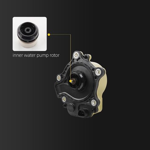 Dasbecan Electric Water Pump Rotor Compatible with Toyota Prius 2010-2015 Lexus CT 200 2011-2016 Replaces 161A0-39015 161A0-29015 WPT in Saudi Arabia