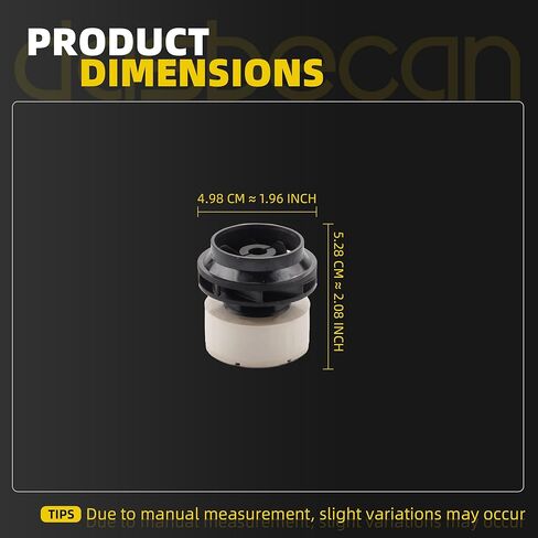 Dasbecan Electric Water Pump Rotor Compatible with Toyota Prius 2010-2015 Lexus CT 200 2011-2016 Replaces 161A0-39015 161A0-29015 WPT in Saudi Arabia