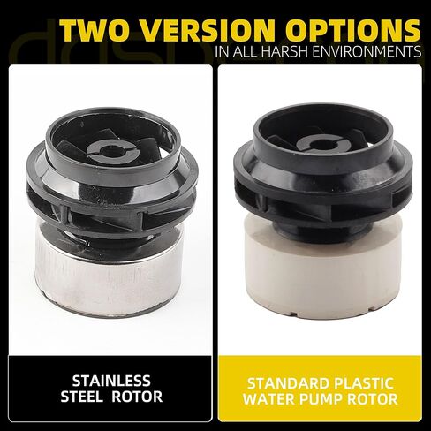 Dasbecan Electric Water Pump Rotor Compatible with Toyota Prius 2010-2015 Lexus CT 200 2011-2016 Replaces 161A0-39015 161A0-29015 WPT in Saudi Arabia