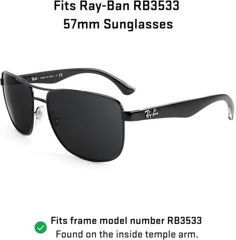 عدسات بديلة Revant لـ Ray-Ban RB3533 مقاس 57 مم in Kuwait