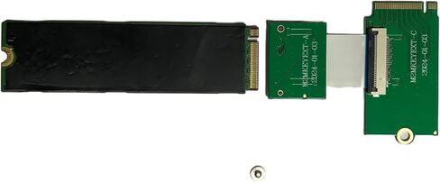 for Legion Go Handheld M.2 NVMe PCIe 3.0 SSD Adapter Board Flat Rigid Flex FPC Cable,Desktop Laptop Motherboard 2242 to 2280 SSD Adapter Plate 90 Degree,PCIe 3.0 Expandable high Capacity Memory Card in Saudi Arabia