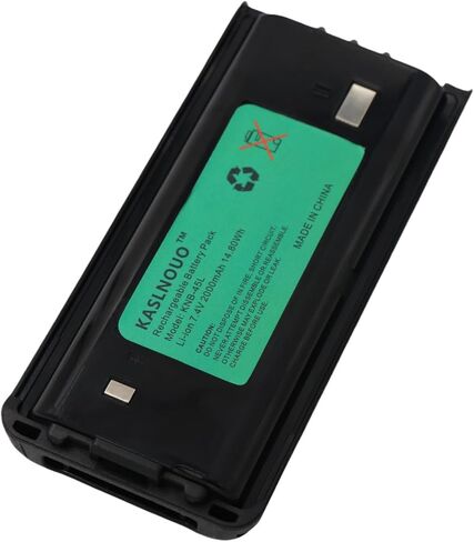 3-Pack 2000mAh NX-1300 Battery Replacement for Kenwood KNB-45L NX-1200 TK-2200 TK-2400 NX-1202AV NX-1302AU NX240 NX340 7.4V Li-ion in Saudi Arabia