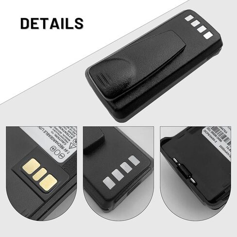 6PCS PMNN4476A PMNN4080 PMNN4082 Battery for Motorola CP100D CP185 CP1200 CP1300 CP1600 CP1660 CP476 CP477 EP350 AAH03RDF8AA7AN PMNN4082BR PMNN4081AR 2000mAh in Saudi Arabia