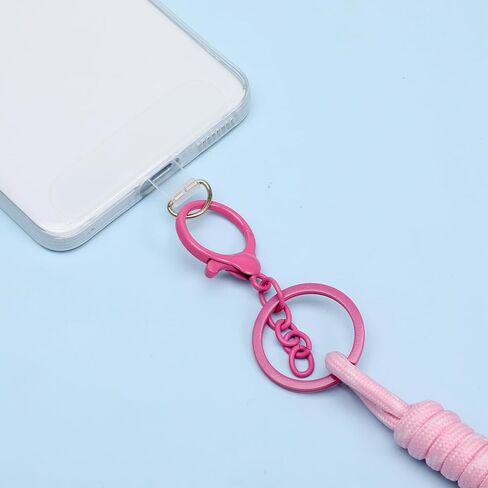12pcs Universal Phone Lanyard Patch Phone Tether Tabs Cellphone Strap Replacement Part Clear Lanyard Strap Holder for Transparent No Adhesive Smartphone Leash Case in Saudi Arabia