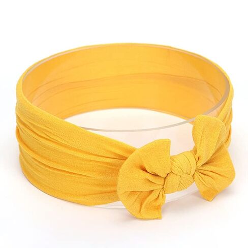Cute Bowknot Infant Baby Girl Hairband Headwear Headbands(Pink) in Saudi Arabia