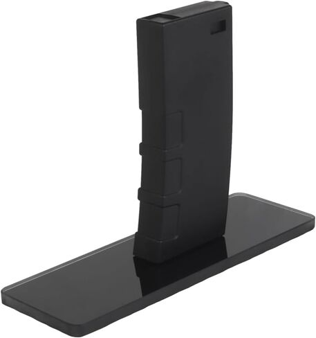 حامل عرض AR15/M4 رف بندقية مسدس حامل قاعدة زجاجية ماج جبل مسدس مسدس رف واحد AR حامل حامل لمعظم تخزين الأسلحة والديكور (حامل عرض AEG) in Kuwait