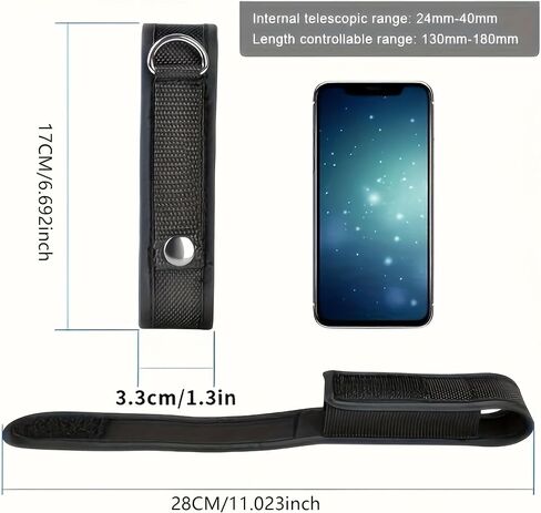 Protective Flashlight Bag Portable Nylon Protective Frame Adjustable Velcro Pocket Outdoor Camping Hiking Special Small Bag in Saudi Arabia