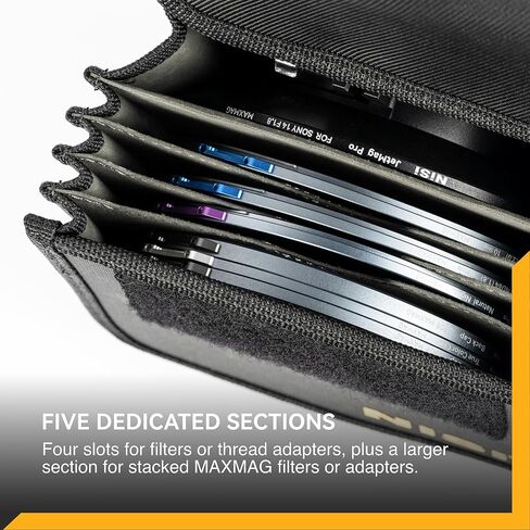 NiSi JetMag Pro MAXMAG Caddy Pouch - 5 Pocket Pouch for MAXMAG Filters and Accessories in Saudi Arabia