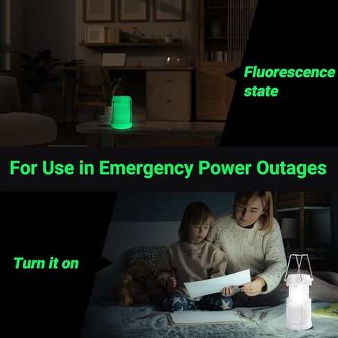 KUNHE LED 20 حزمة من فوانيس التخييم المتوهجة في الظلام تعمل بالبطارية (تتضمن 60 بطارية قلوية AA) 350 لومن IPX4 فوانيس مقاومة للماء لانقطاع التيار الكهربائي وعواصف الإعصار في حالات الطوارئ in Kuwait