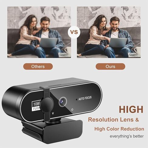 2K Full HD Webcam with Microphone, Webcam for PC, Japan Fujifilm SX Series 32x Optical Zoom Compact Telephoto Tech, Plug and Play USB Web cam in Saudi Arabia