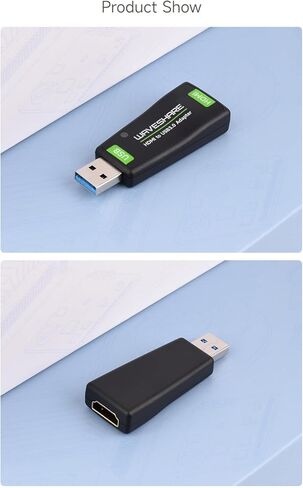 waveshare USB Port High Definition HDMI Video Capture Card, for Gaming/Streaming/Cameras, HDMI to USB in Saudi Arabia