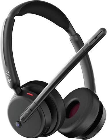 سماعة رأس لاسلكية EPOS Impact 500 ANC - فرق معتمدة مع اتصال USB-C وUSB-A - صوت بلوتوث متقدم لعمل أكثر ذكاءً وخاليًا من التشتيت in Kuwait