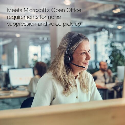 سماعة رأس لاسلكية EPOS Impact 500 ANC - فرق معتمدة مع اتصال USB-C وUSB-A - صوت بلوتوث متقدم لعمل أكثر ذكاءً وخاليًا من التشتيت in Kuwait