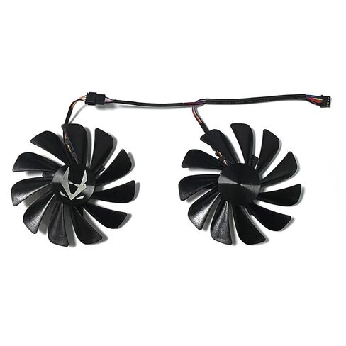 2pcs 95mm CF1010U12S DC 12V 0.45A RTX 3070 GPU Cooler for Zotac Gaming Geforce RTX 3070 Amp Holo Dual Graphics Fan in Kuwait
