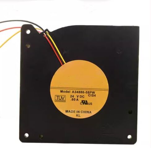 A34886-58PW DC 24V 0.60A 120x120x32mm مروحة تبريد 3 أسلاك in Kuwait